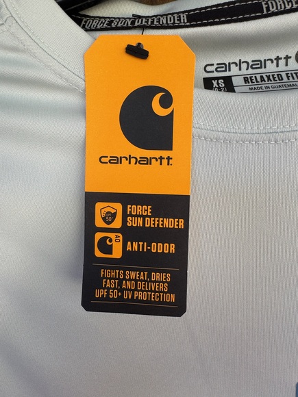 Carhartt Force Sun Defender Lightweight Long Sleeve- Size XS - Picture 2 of 6